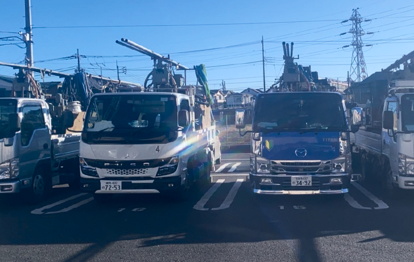豊富な保有台数による機動力
