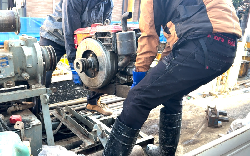 既存建物内・解体前調査